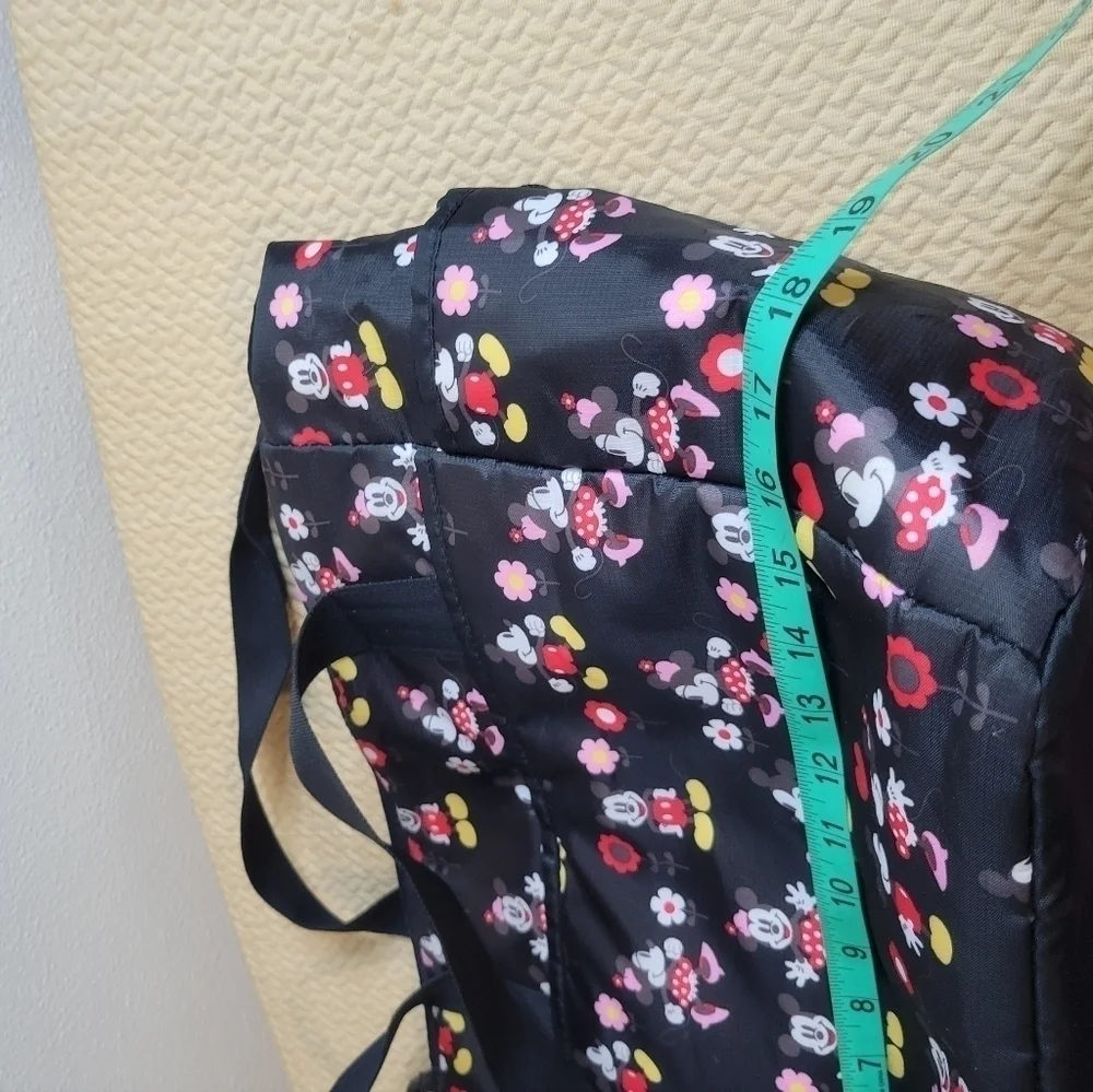 Disney mickey/minnie black red baby diaper bag